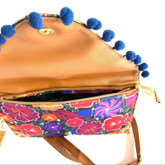 Frida Khalo hand bag hand made - Picture 2 of 3